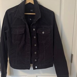 Kut Navy Denim Jacket